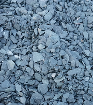 material green slate chippings